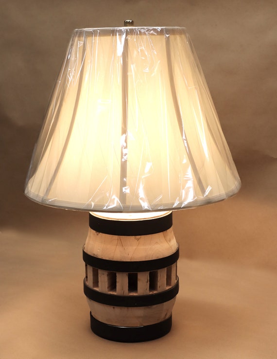 Antique wagon wheel hub lamp deals