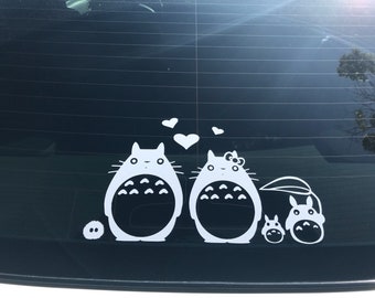 Anime car decal | Etsy