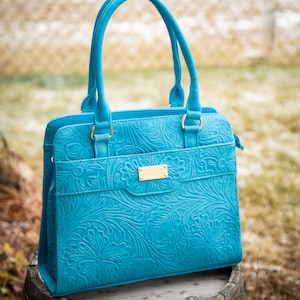 Cartera étnica de piel hecha a mano, bolso de piel genuina, crossover mexicano, bolso de piel crossover boho, cartera de piel tallada, producto indígena