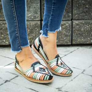 Huarache Flats Etsy Canada