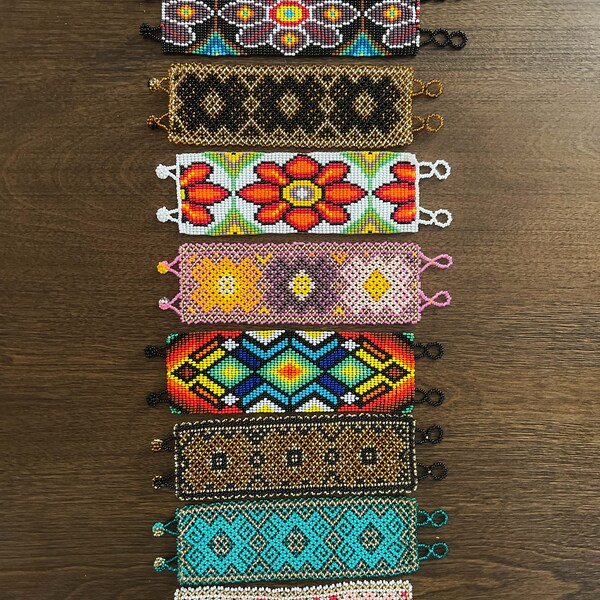 Native American Beaded Bracelets - Etsy