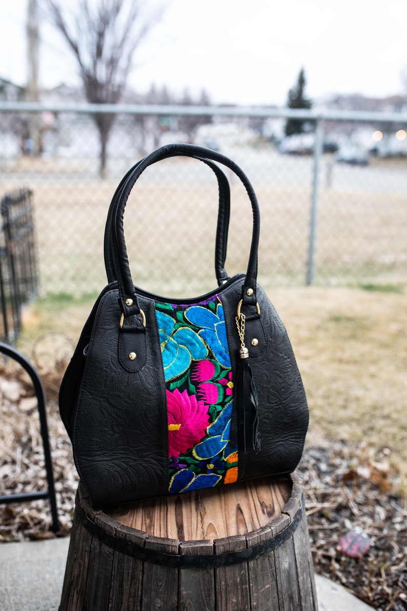 Handmade Ethnic Leather Purse Genuine Leather Bag Mexican Etsy Canada