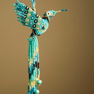 hummingbird, beaded hummingbird, hand made, indigenous hummingbird, ethnic hummingbird, guatemala hummingbird