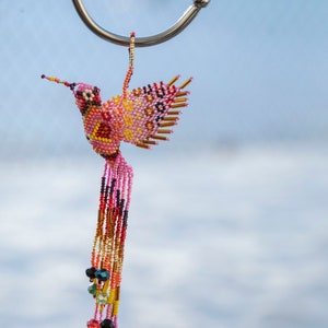 hummingbird, beaded hummingbird, hand made, indigenous hummingbird, ethnic hummingbird, guatemala hummingbird