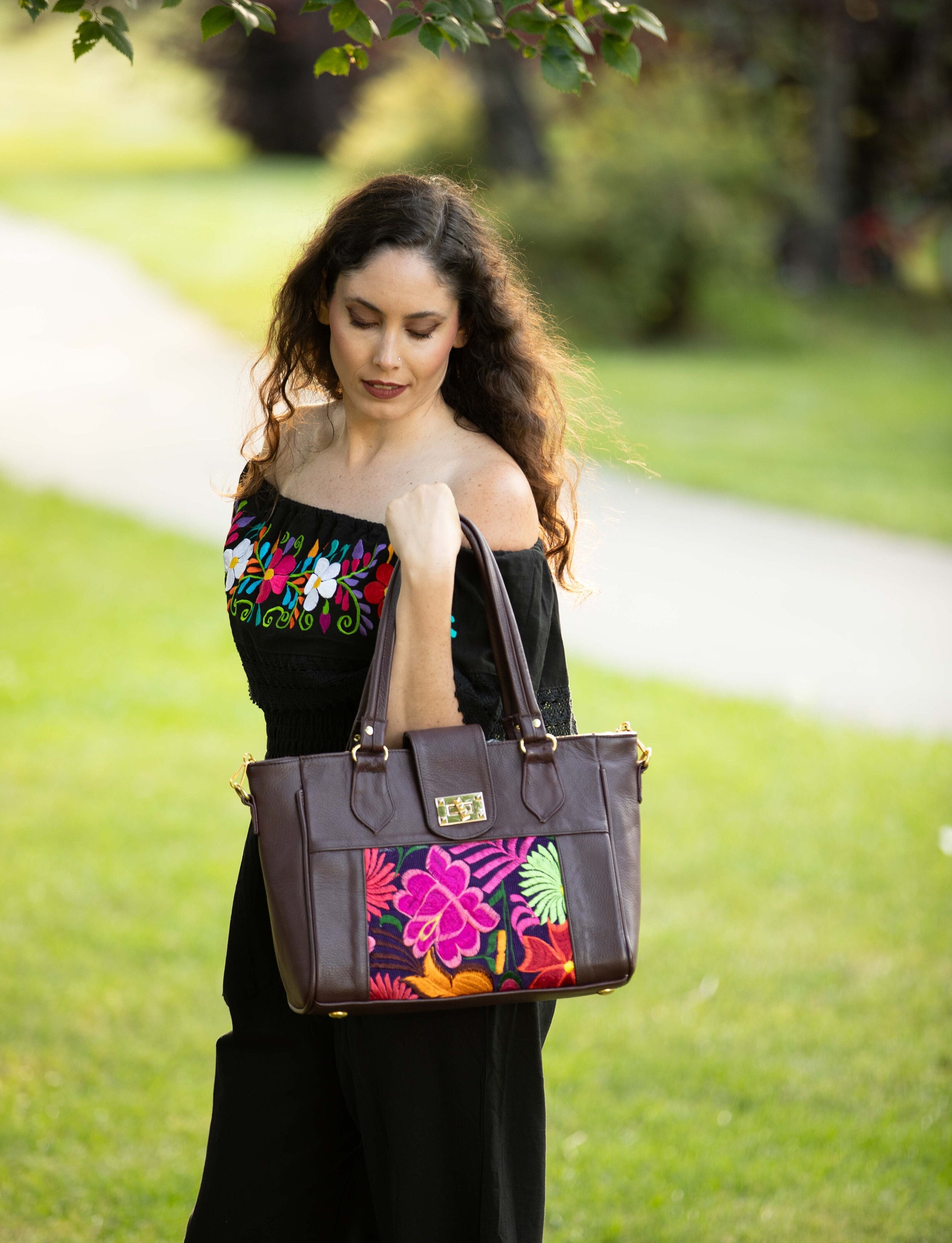 Native American Leather Bag Crossbody Bag Woman Shoulder Bag Gift for  Girlfriend Shopping Bag
