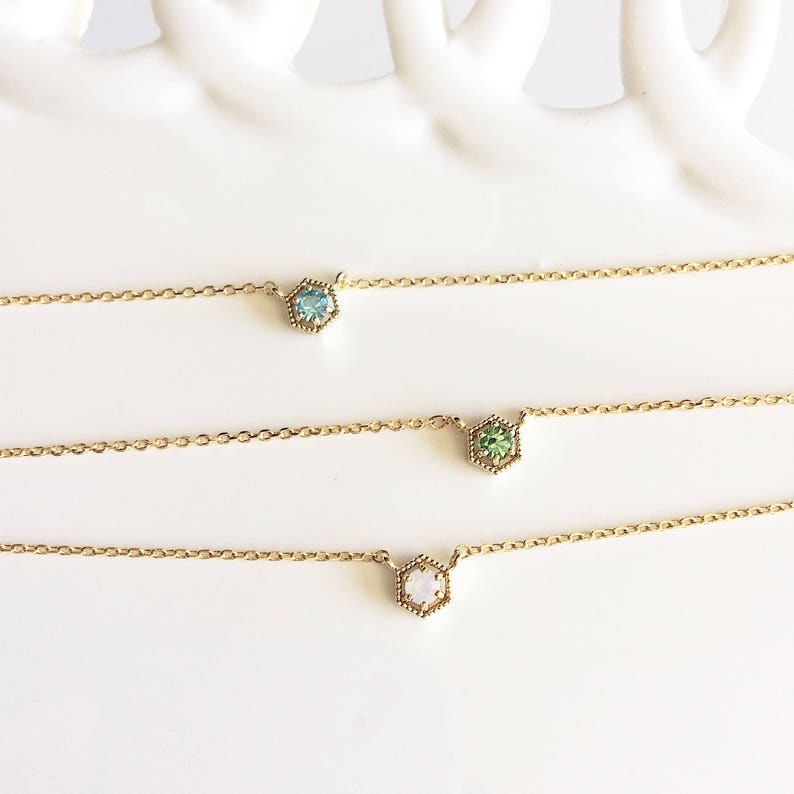Thin Rhinestone Necklace - Etsy