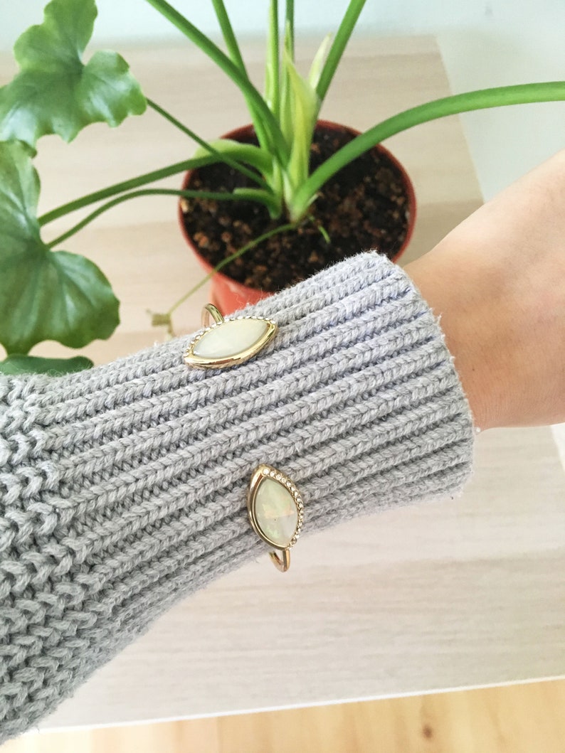 Opal Stone Bangle Open BangleLarge Bangle