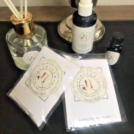Scented Sachets For Drawers And Wardrobes Black Opium Style Etsy