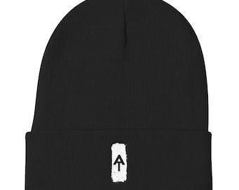 Appalachian Trail AT White Blaze Knit Beanie Hat