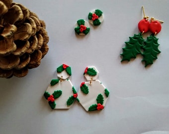 Polymer Clay Studs Etsy