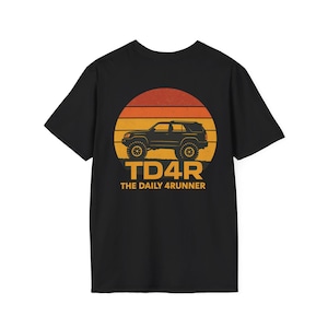Toyota 4Runner Retro Shirt | Vintage Off‑Road Overland Tee – TD4R Apparel