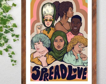 Spread Happiness Art Etsy Spread Happiness Art Etsy