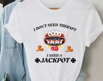 Gambling Gifts Gambling Shirt, Gift for Casino lovers, Casino shirt, Casino Theme party shirt, Casino lover gifts, Holiday Casino Party