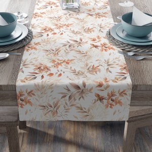 Fall Table Runner Autumn Table Decorations, Cottagecore decor, Thanksgiving table decor, Fall Table Decor, Farmhouse Fall Decorations