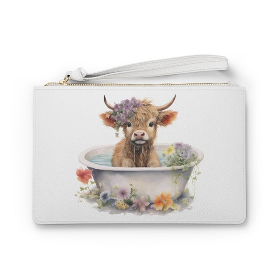 Cow Bag Cow Gift for Her, Highland Cow Bag, Cow Christmas Gifts