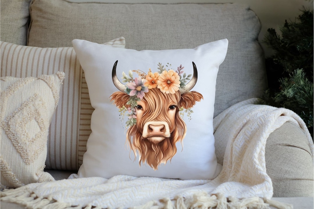 Highland Cow Decor Highland Cow Gifts Cow Gift Ideas Cow Etsy