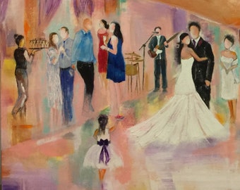 If you are interested in Live Painting Wedding, please let me know. I would love to capture your special day live at your Wedding Day :)