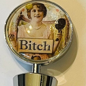 Retro wine stopper, wine stopper, Funny bottle stopper, Wine bottle stopper, wine gifts, gifts for wine lover