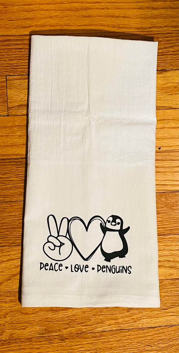 Cute Penguin Towels – Super Soft Hand & Dish Towels For Kitchen, Bath & Beach (16”x24”) - View #3