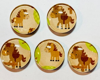 horse magnets, horse magnet set, gifts for horse lovers, horse glass magnets, horse gifts, horse home decor, horse gift, horse magnets