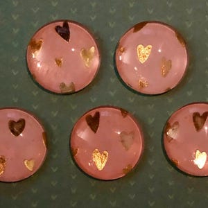 Valentine magnets, glass magnets, heart magnet set, glass magnet, valentines gift, heart gift, heart magnets, gifts for her