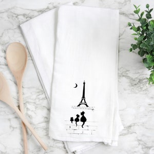 Cat kitchen towel, cat handmade towel,  Cat towel, cat home gift, Cat kitchen towel. Cat gift handmade,