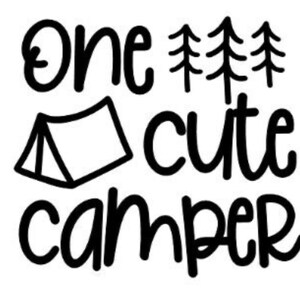 Camping decal, camping sticker, camper decal, camper sticker, camping decal, gift for camping lover, RV decal, vinyl camping decal