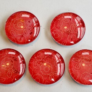 Flower magnet set, Flowers magnet set, Flower magnets, Flower gift, Handmade Flower gift