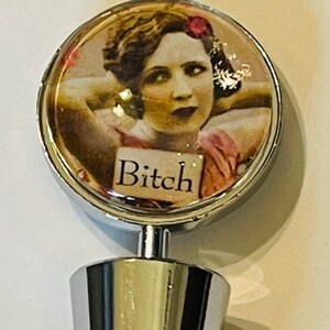Retro wine stopper, wine stopper, Funny bottle stopper, Wine bottle stopper, wine gifts, gifts for wine lover