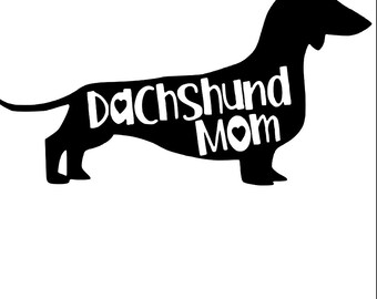 Dachshund decal, dachshund sticker, dachshund car decal, dachshund car sticker, dachshund decal