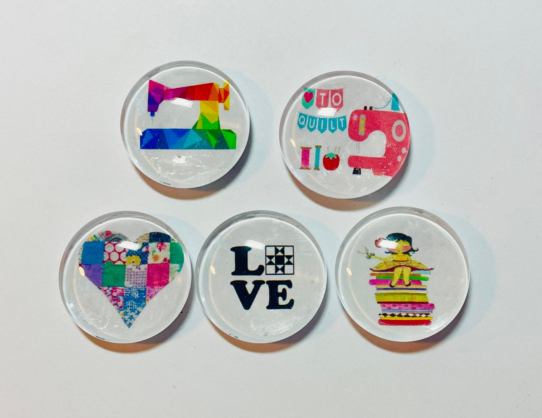 Glass Set Quilting Sewing Quilter Etsy