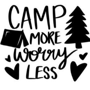 Camping decal, camping sticker, camper decal, camper sticker, camping decal, gift for camping lover, RV decal, vinyl camping decal