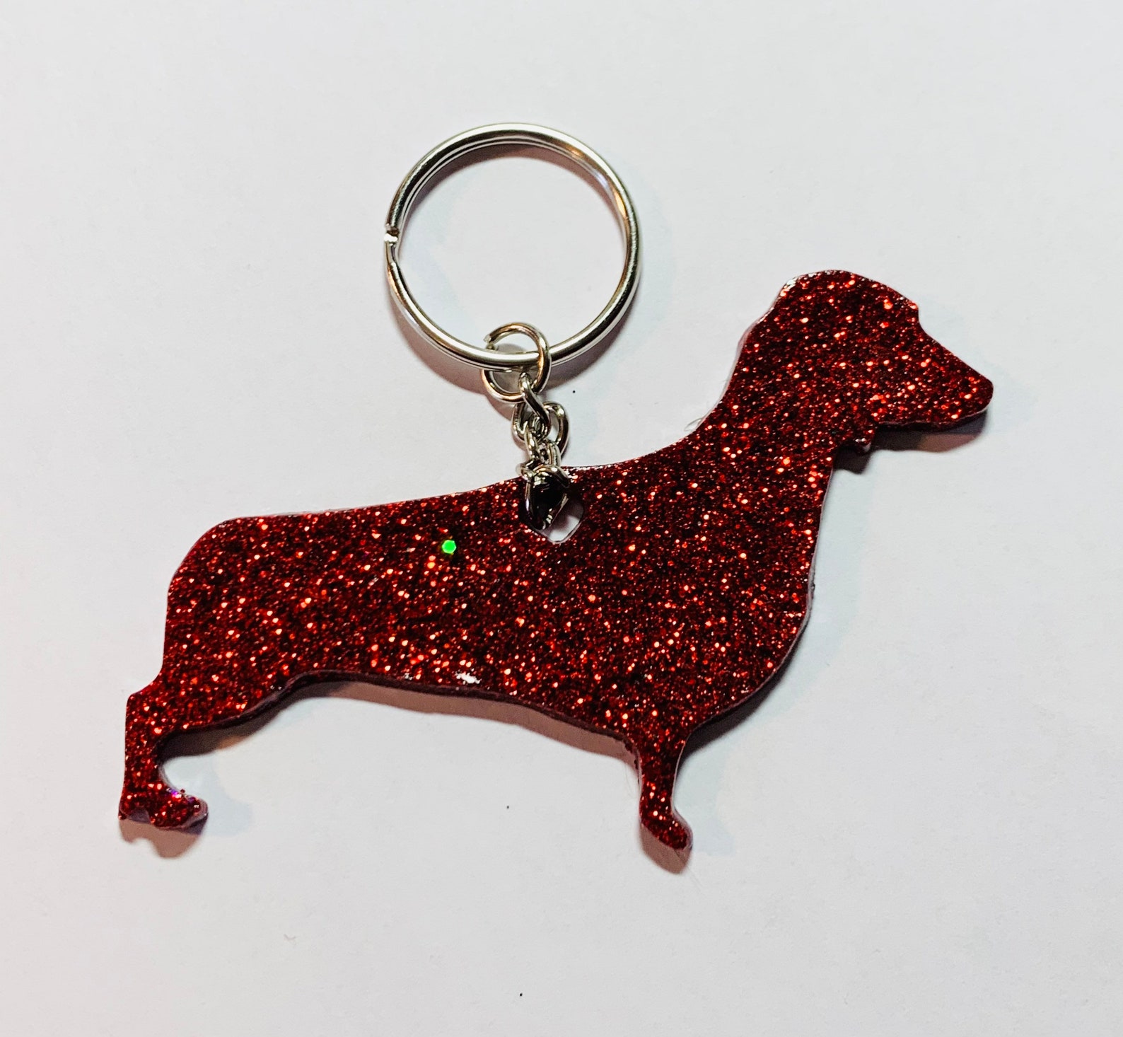 Personalized Keychain Dachshund Keychain Doxie Keychain - Etsy