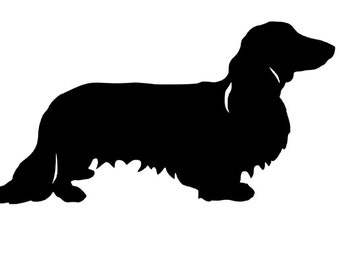 Dachshund decal, dachshund sticker, dachshund car decal, dachshund car sticker, dachshund decal