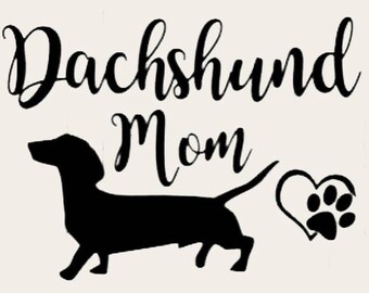 Dachshund decal, dachshund sticker, dachshund car decal, dachshund car sticker, dachshund decal