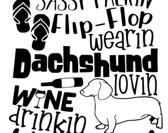Dachshund decal, dachshund sticker, dachshund car decal, dachshund car sticker, dachshund decal