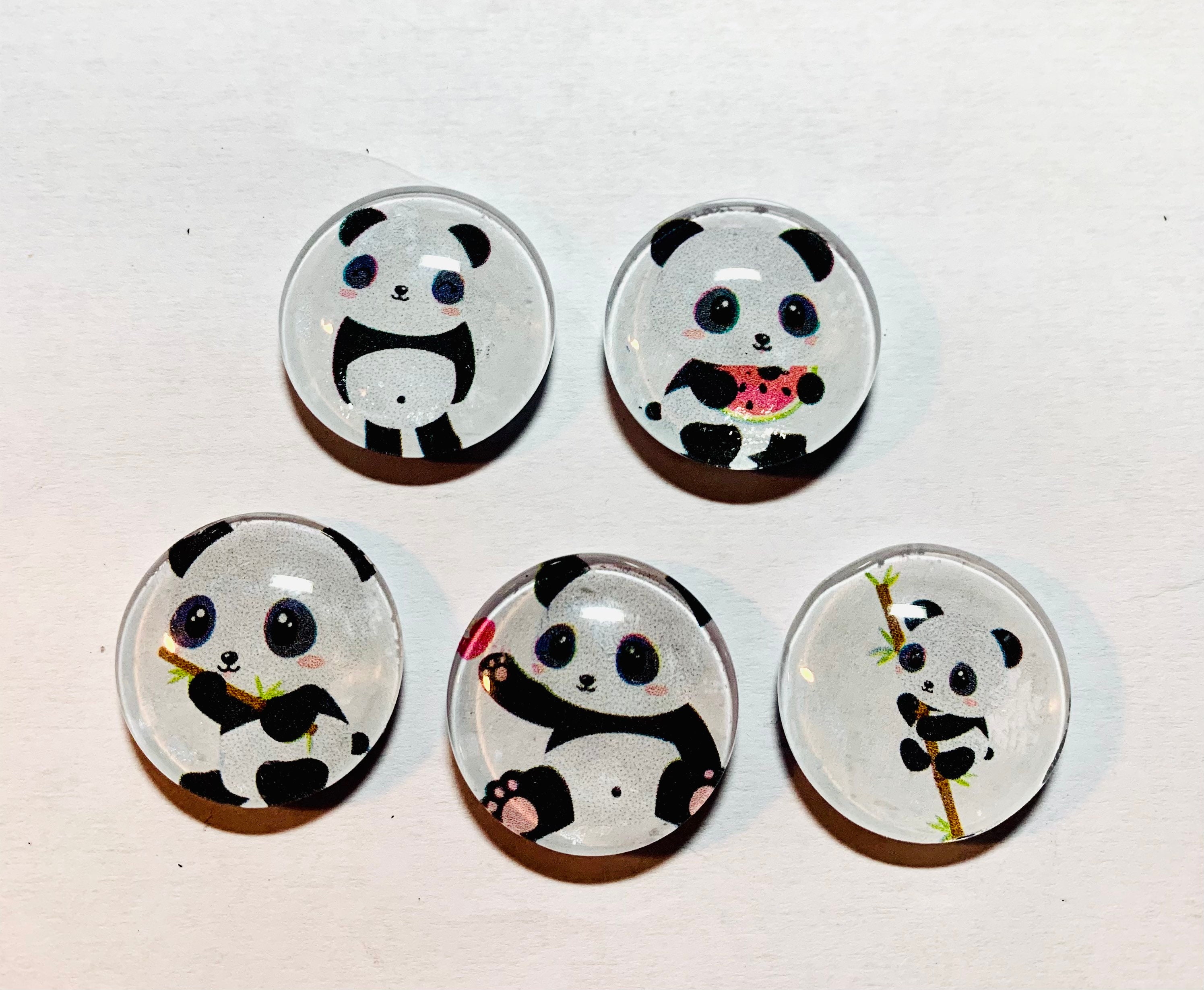 Glass magnets – Pandabug Crafts