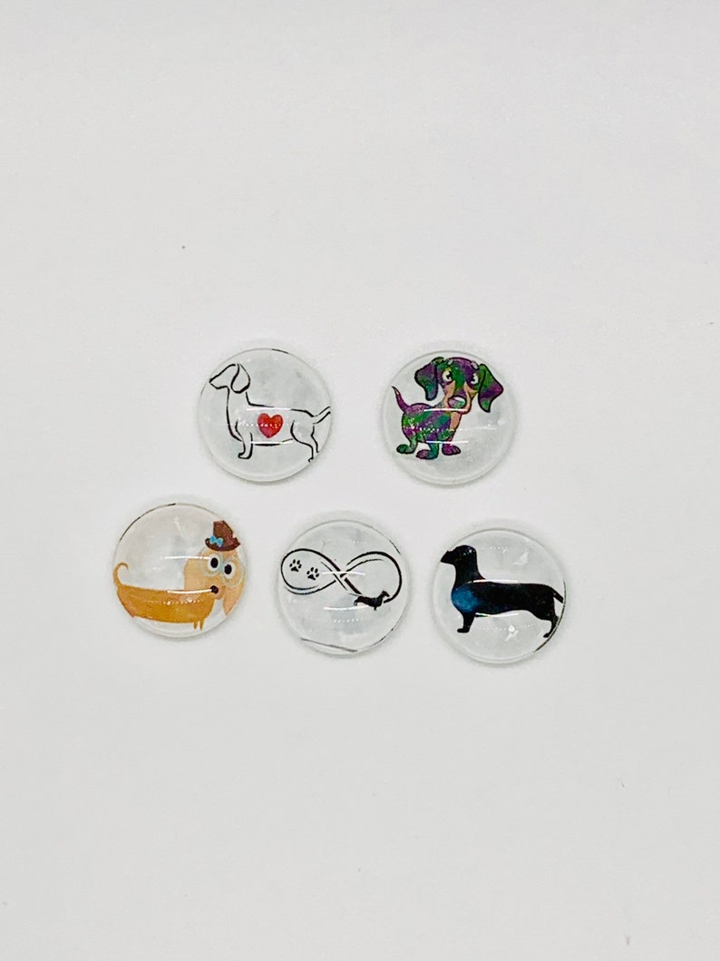 Dachshund magnet, wiener dog gift, dachshund magnet set, dachshund gifts, Doxie magnet set, Wiener dog magnet set immagine 7