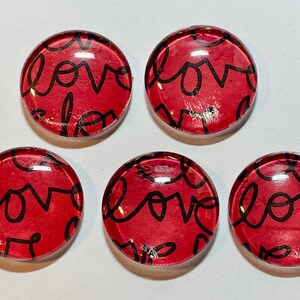 Valentine magnets, glass magnets, heart magnet set, glass magnet, valentines gift, heart gift, heart magnets, gifts for her