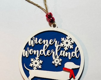 Dachshund handmade, hand painted dachshund ornament, dachshund ornament, dachshund gift, dachshund lover gift, dachshund Christmas gift