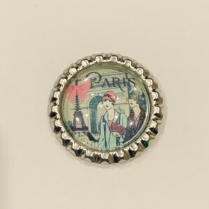 Paris magnet, glass magnet , Paris magnet, Paris magnet, glass Paris magnet, Paris magnet, Paris gift