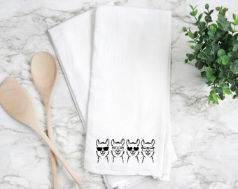 Llama kitchen towel, llama lover gift, Llama kitchen towel, Llama home decor, alpaca towel, alpaca home gifts
