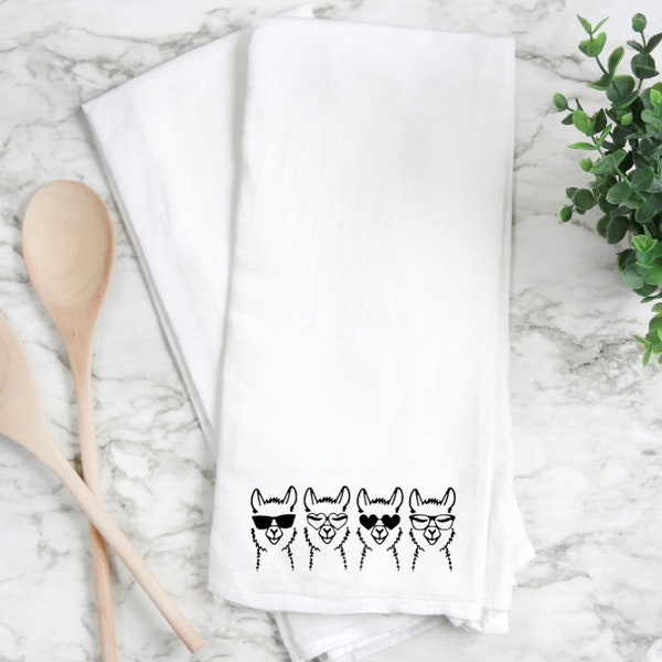 Llama kitchen towel, llama lover gift, Llama kitchen towel, Llama home decor, alpaca towel, alpaca home gifts