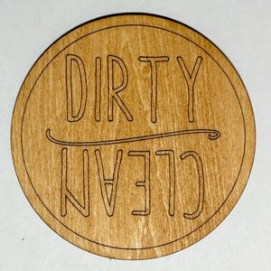 dishwasher clean dirty magnet, dishwasher magnet, clean dirty dishes magnet, magnet for clean or dirty dishwasher, kitchen gift