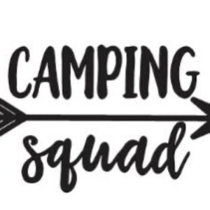 Camping decal, camping sticker, camper decal, camper sticker, camping decal, gift for camping lover, RV decal, vinyl camping decal