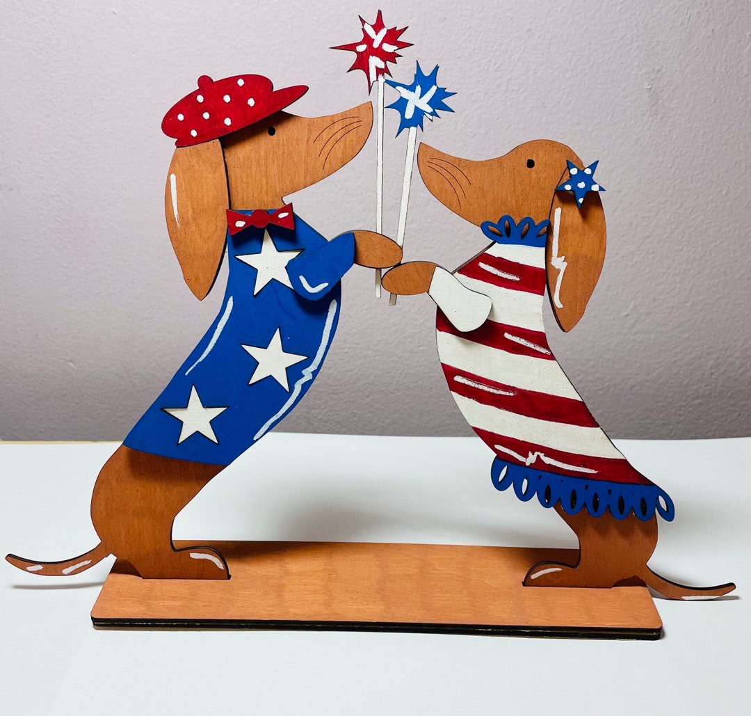 4th of july dachshund shirt