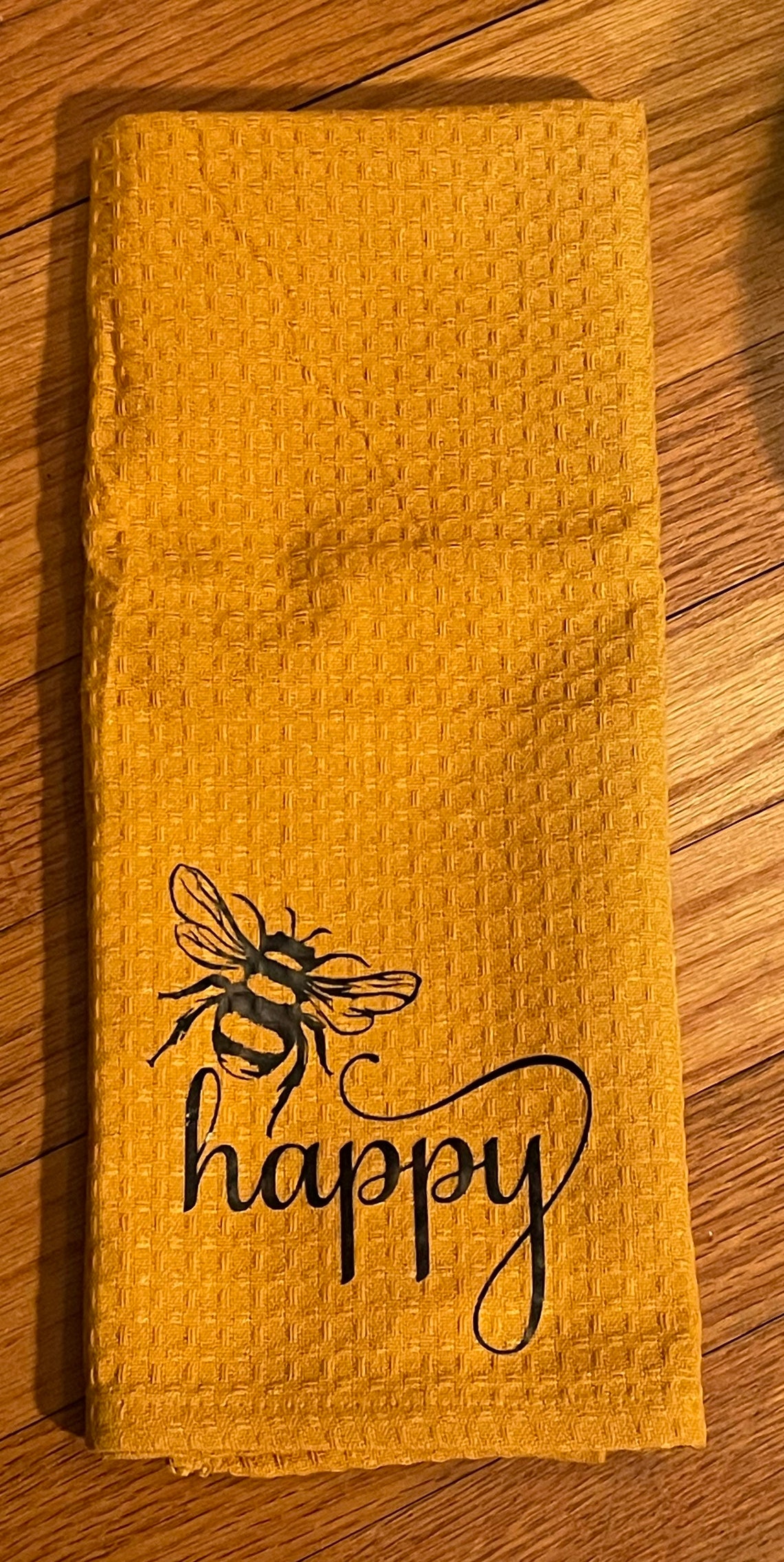 Bee Kitchen Towel Bee Handmade Towel Bee Towel Bee Home Etsy