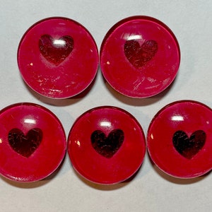 Valentine magnets, glass magnets, heart magnet set, glass magnet, valentines gift, heart gift, heart magnets, gifts for her