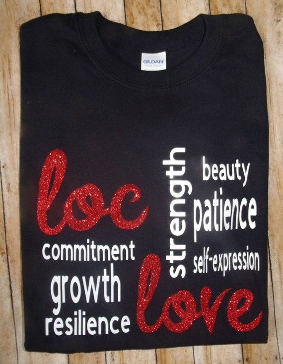 Locs And Natural Hair Tshirt Etsy