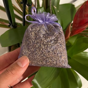 Fragrant Lavender Sachets - Dry Lavender French Buds